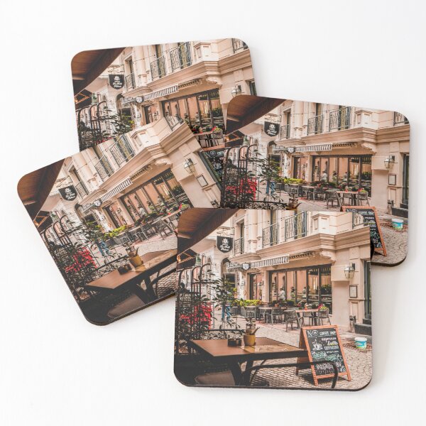 Aperçu de l'œuvre Paris Coffee Shop, Paris Boulevard créée et vendue par newburyboutique.