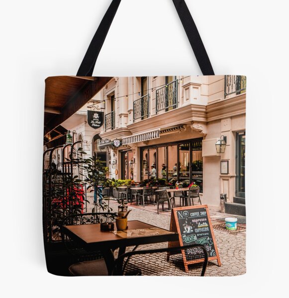 Coffee shop tote online bag