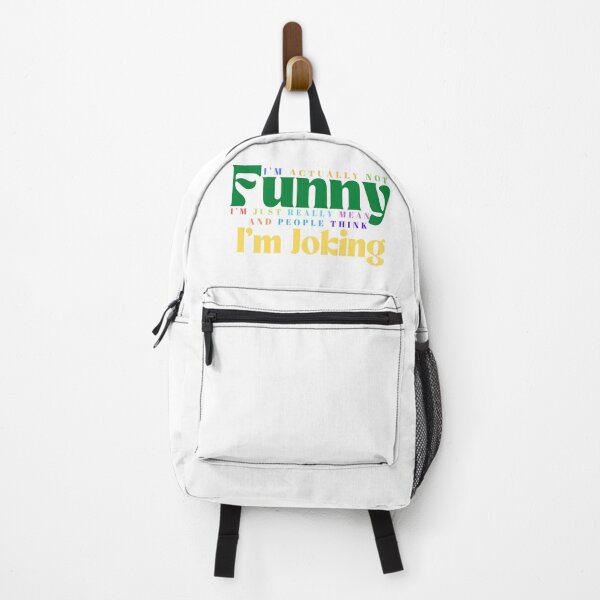 Item preview, I'm Actually Not Funny I'm Just Really Mean And People Think I'm Joking /Funny Quotes / Sarcastic / Sarcasm designed and sold by Alexa5454.