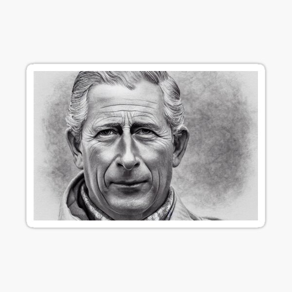 King Charles III Monarch Royal UK England Sticker