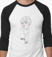 Lupin - Line Art Men's Baseball ¾ T-Shirt