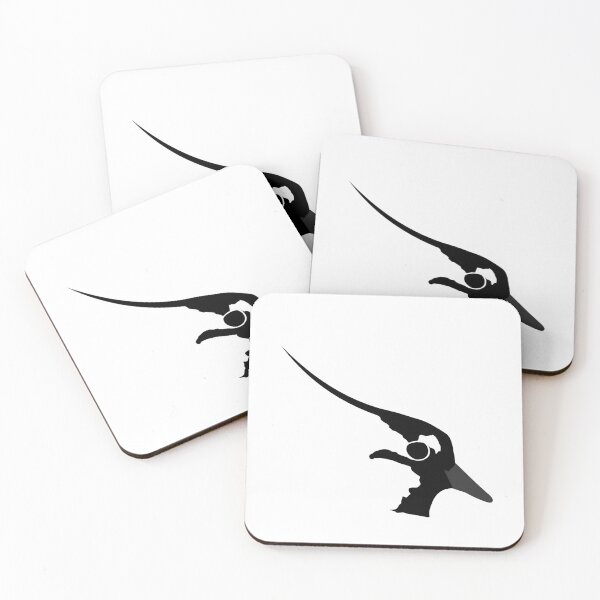 Item preview, Northern Lapwing portrait (only black colour) designed and sold by AndrasVasasArt.