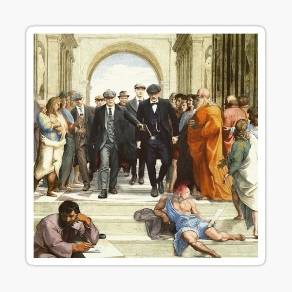 Peaky Blinders poster Sticker