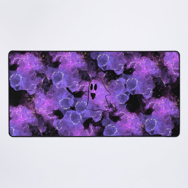Item preview, Cute Ghost in Bright Purple Gold Fog designed and sold by CreativNode.