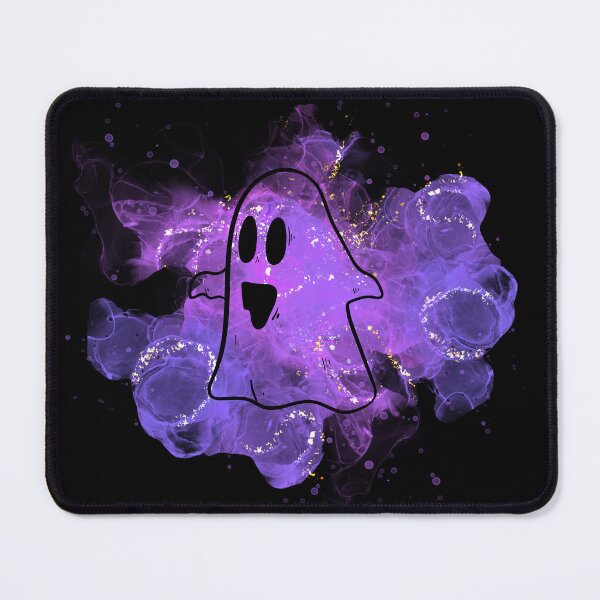 Item preview, Cute Ghost in Bright Purple Gold Fog designed and sold by CreativNode.