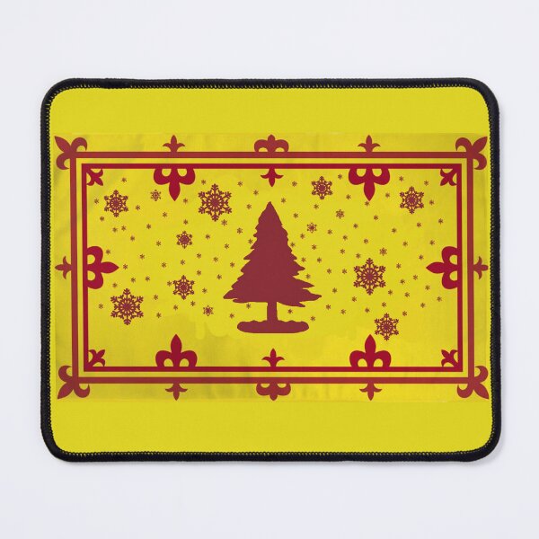 Item preview, Christmas Tree With Snow Scottish Royal Banner (craobh na Nollaige le sneachda bratach rìoghail) designed and sold by JonathanR1994.