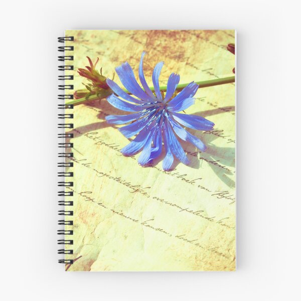 Item preview, SUBLIME #22 - Blue Flower and Stem on Script Writing designed and sold by DEL-Productions.