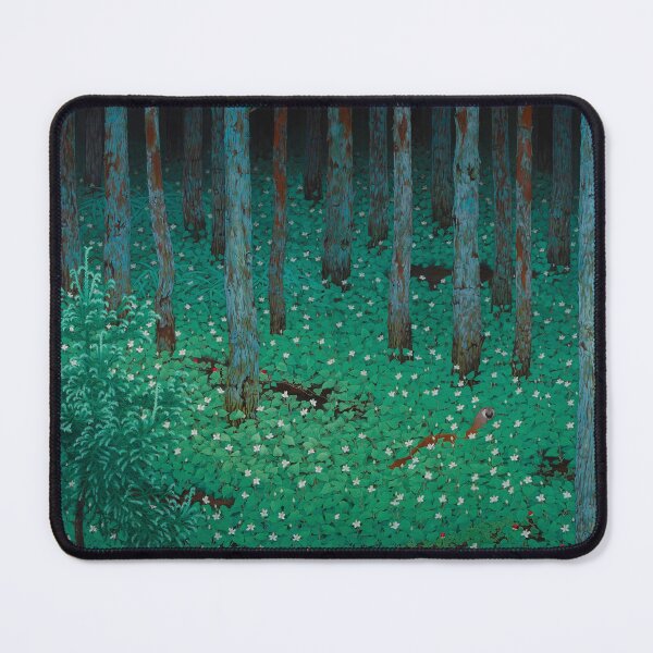 Item preview, Mori Forest Dark Green Landscape Vintage Japanese designed and sold by VintageArchive.