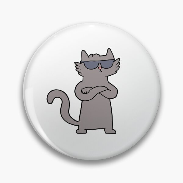 Item preview, Cool funny cat with sunglasses designed and sold by uni.