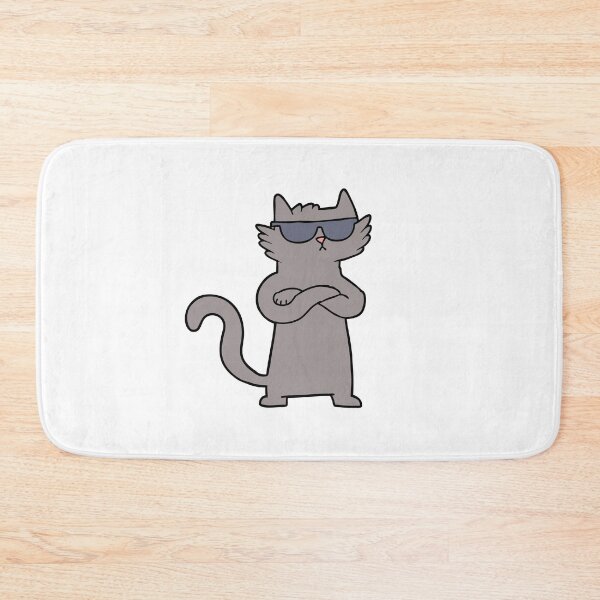 Item preview, Cool funny cat with sunglasses designed and sold by uni.