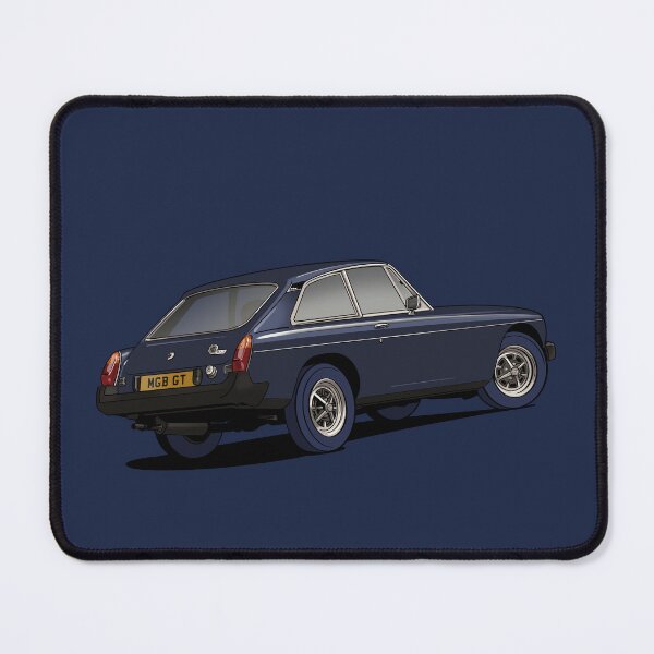 Item preview, MG MGB GT Coupe Classic Car in blue designed and sold by Webazoot Industries - Car Art.