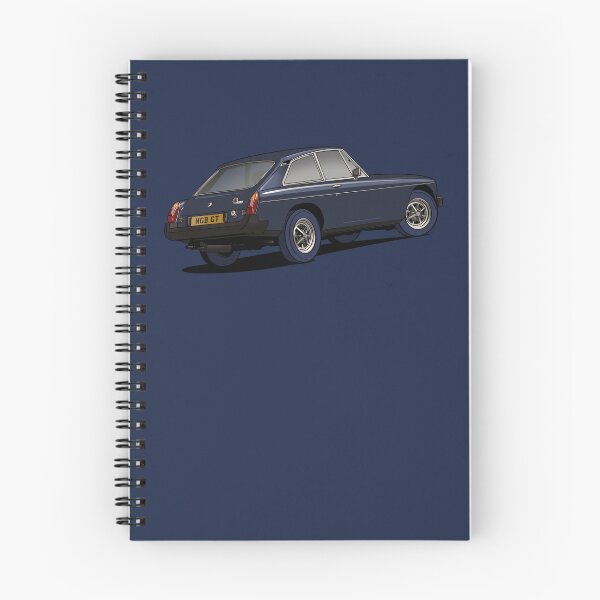 Item preview, MG MGB GT Coupe Classic Car in blue designed and sold by Webazoot Industries - Car Art.