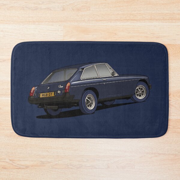 Item preview, MG MGB GT Coupe Classic Car in blue designed and sold by Webazoot Industries - Car Art.