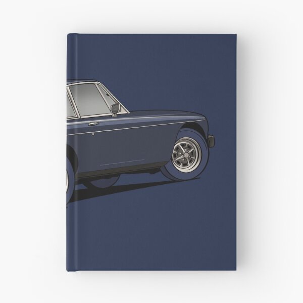 Item preview, MG MGB GT Coupe Classic Car in blue designed and sold by Webazoot Industries - Car Art.