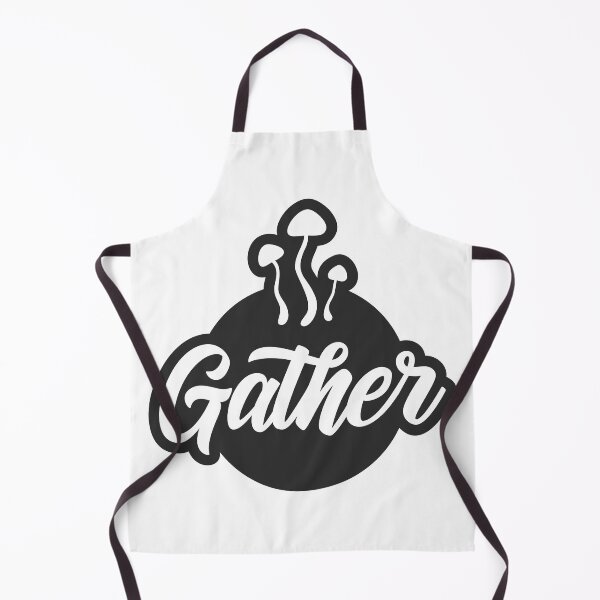 Item preview, Gather Black and White with Mushrooms designed and sold by Nitram1990.