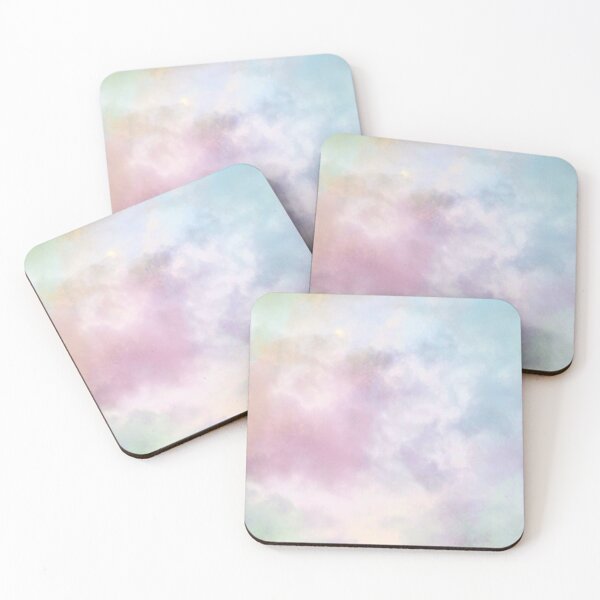 Item preview, Pastel Colorful Soothing  Fantasy Rainbow Sky  designed and sold by Printblisshop.