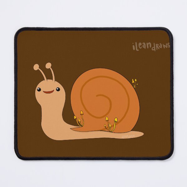 Item preview, Mush Mush Mushroom Snail designed and sold by ileandraws.