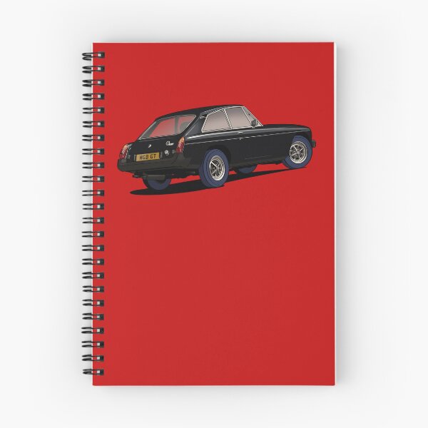 Item preview, Black MGB GT Coupe designed and sold by Webazoot Industries - Car Art.