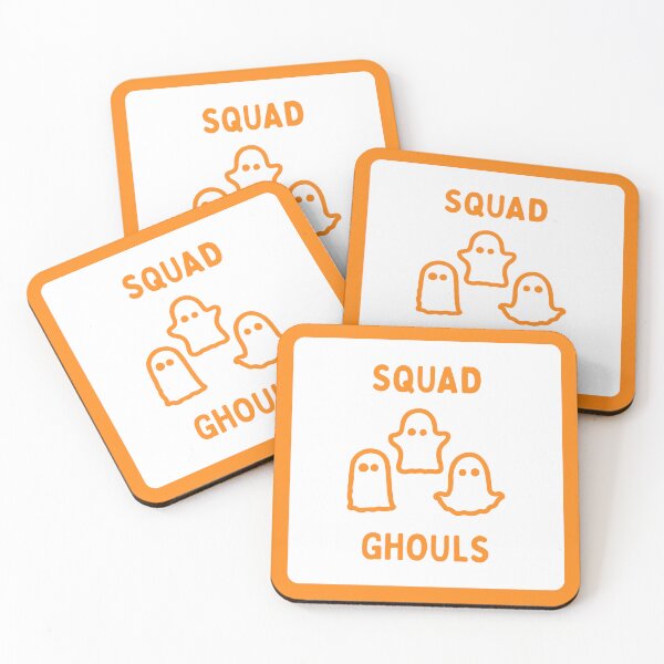Item preview, Squad Ghouls (Halloween/Fall) - White Knock Out designed and sold by SabbaticalSteve.