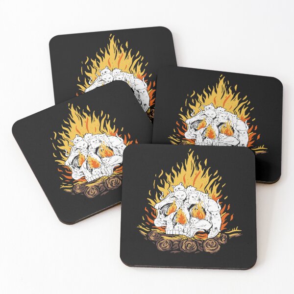 Item preview, Skull cat Halloween gift. This Beautiful design perfect for people who love horror, cats and halloween. make a great gift for your family and friends designed and sold by STDesign⭐⭐⭐⭐⭐.