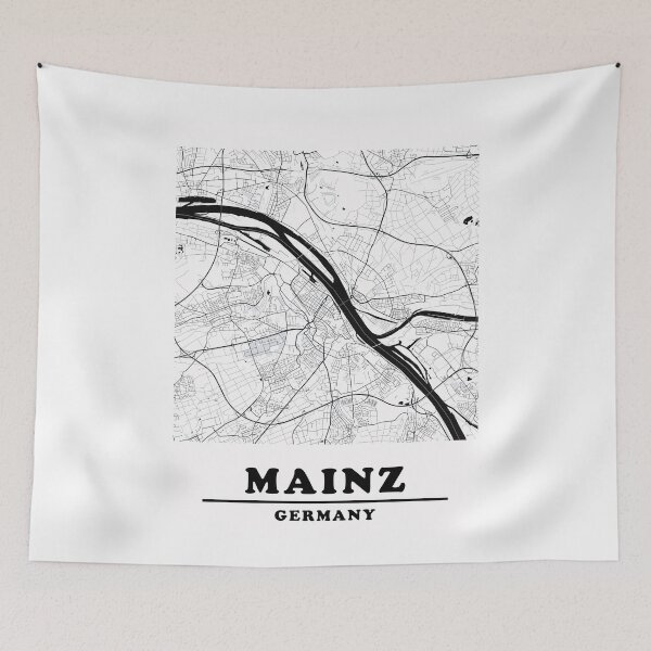 Item preview, Minimal Mainz Map designed and sold by Enea Kelo.
