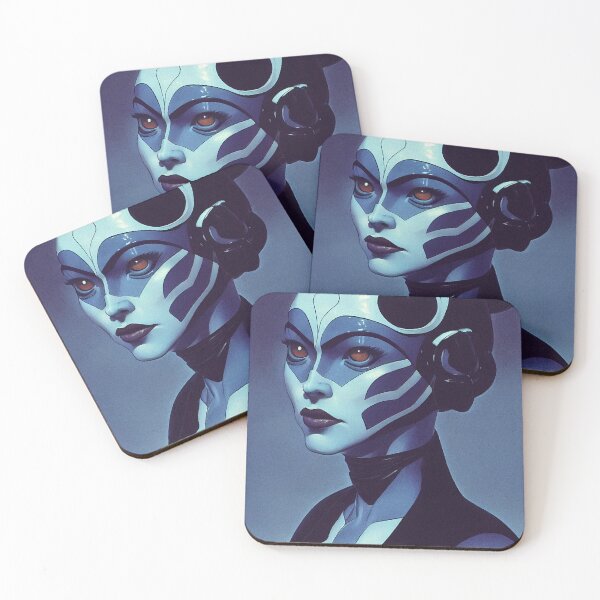 Item preview, Humanoid Aquatic Alien Lady designed and sold by NianderQuinn.