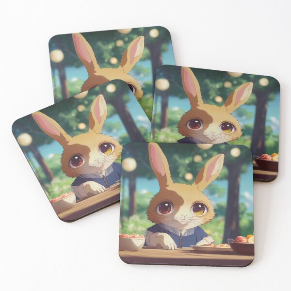 Item preview, Cute Little Bunny Eating Lunch designed and sold by Pet Shelter.