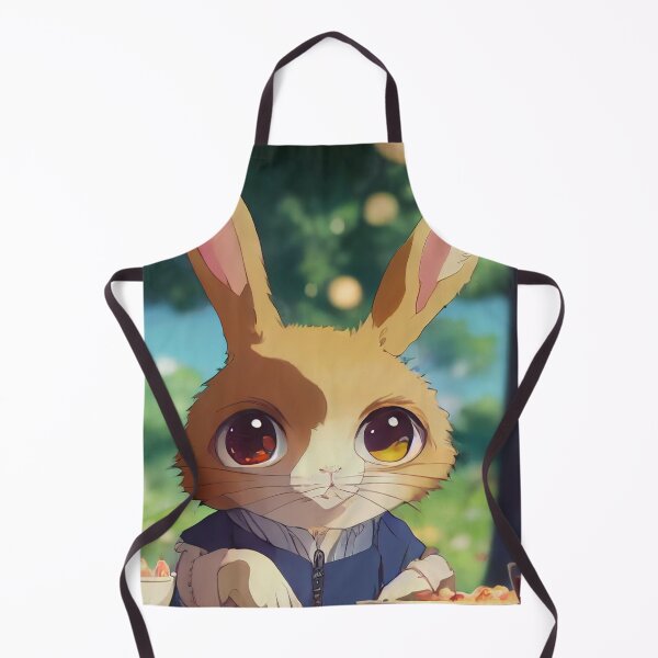 Item preview, Cute Little Bunny Eating Lunch designed and sold by Pet Shelter.