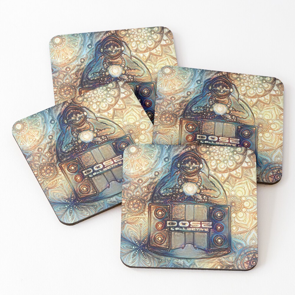 Item preview, Coasters (Set of 4) designed and sold by DoseCollective.