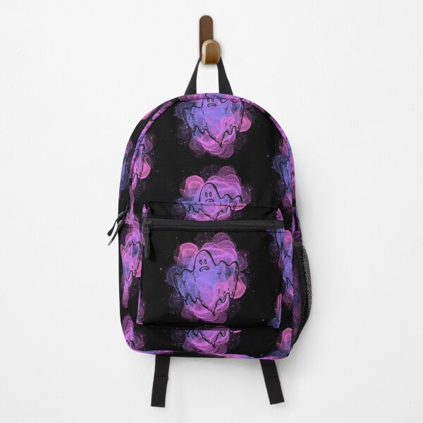 Item preview, Sad Halloween Ghost in Bright Purple Pink Fog designed and sold by CreativNode.