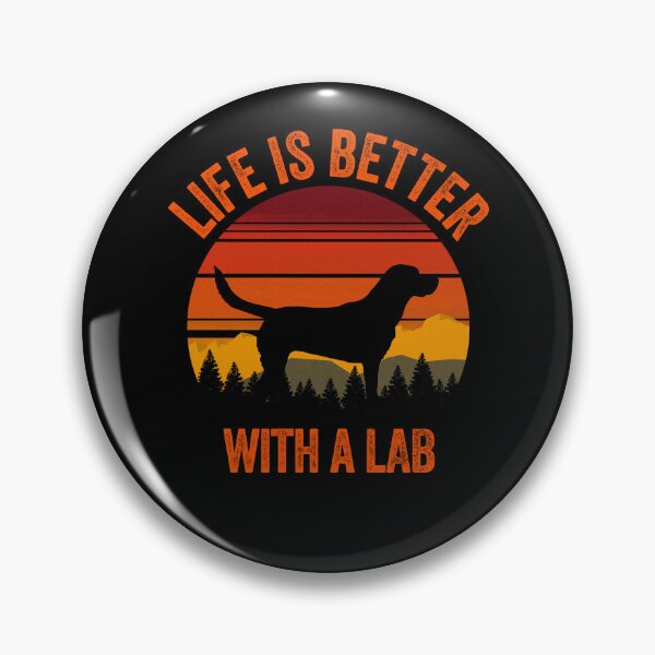 Item preview, Life Is Better With A Lab Vintage Country Dog Gift  designed and sold by Guarddogdrive.