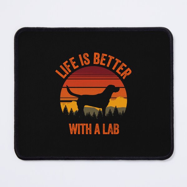 Item preview, Life Is Better With A Lab Vintage Country Dog Gift designed and sold by Guarddogdrive.