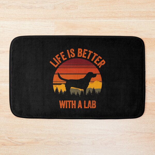 Item preview, Life Is Better With A Lab Vintage Country Dog Gift  designed and sold by Guarddogdrive.