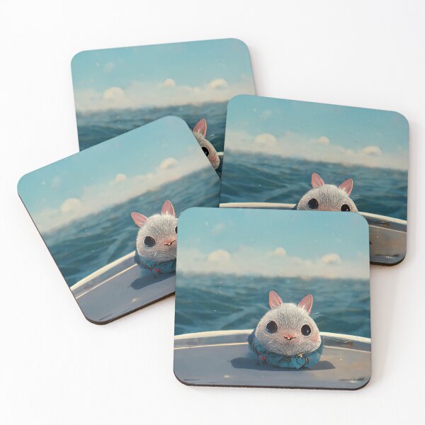 Item preview, Rabbit Vibing On Boat designed and sold by Pet Shelter.