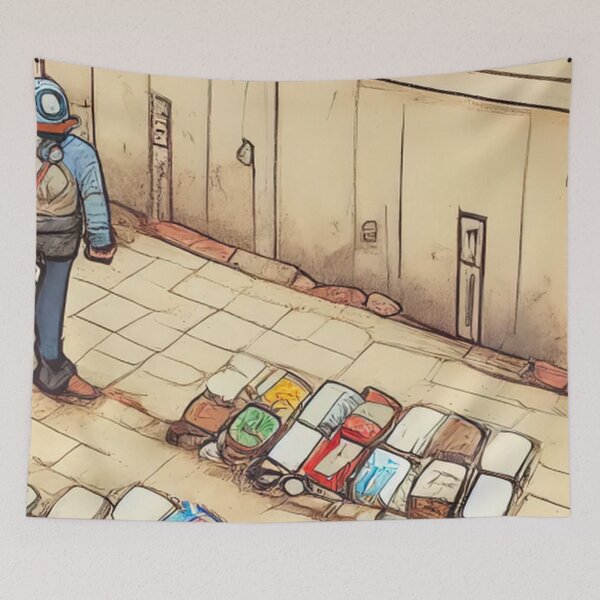 Item preview, Refuse collector | Comics Style designed and sold by ComicsFactory.