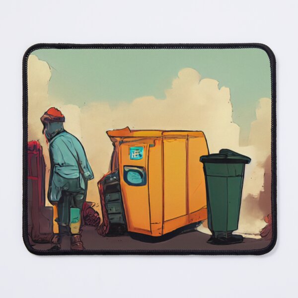 Item preview, Refuse collector | Comics Style designed and sold by ComicsFactory.