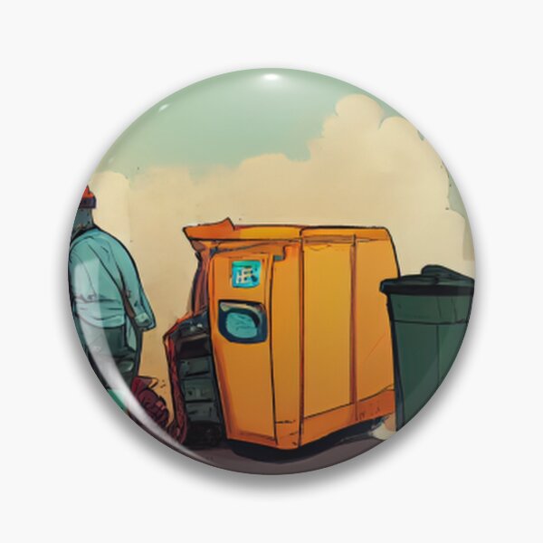 Item preview, Refuse collector | Comics Style designed and sold by ComicsFactory.