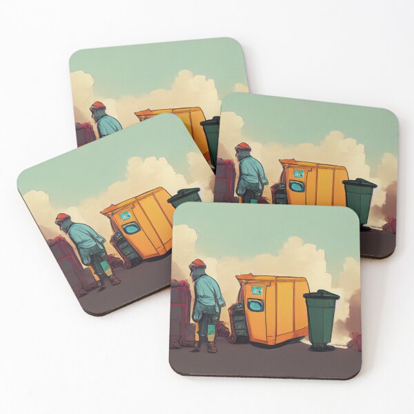 Item preview, Refuse collector | Comics Style designed and sold by ComicsFactory.