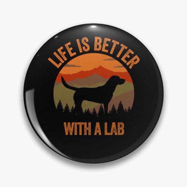 Item preview, Life Is Better With A Lab Vintage Country Dog Gift  designed and sold by Guarddogdrive.