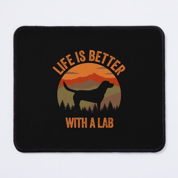 Item preview, Life Is Better With A Lab Vintage Country Dog Gift designed and sold by Guarddogdrive.