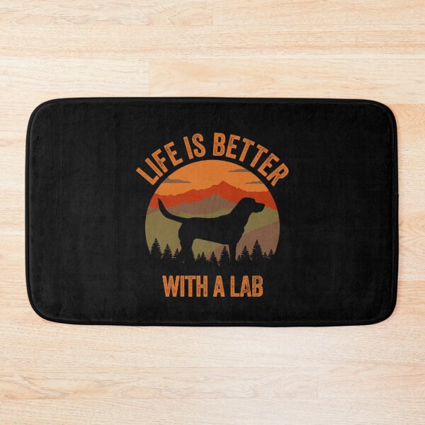 Item preview, Life Is Better With A Lab Vintage Country Dog Gift  designed and sold by Guarddogdrive.
