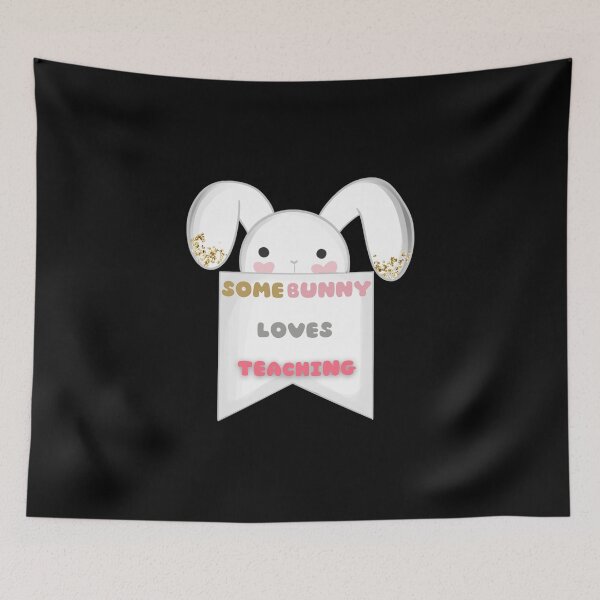 Item preview, some bunny loves teaching designed and sold by FLOWER--ART.