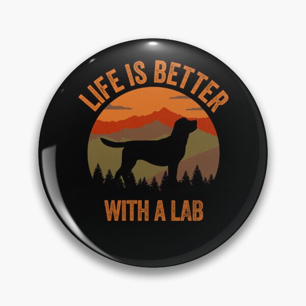 Item preview, Life Is Better With A Labrador Vintage Country Dog Gift  designed and sold by Guarddogdrive.