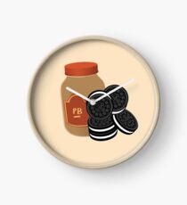 Peanut Butter & Oreos {The Parent Trap} Clock