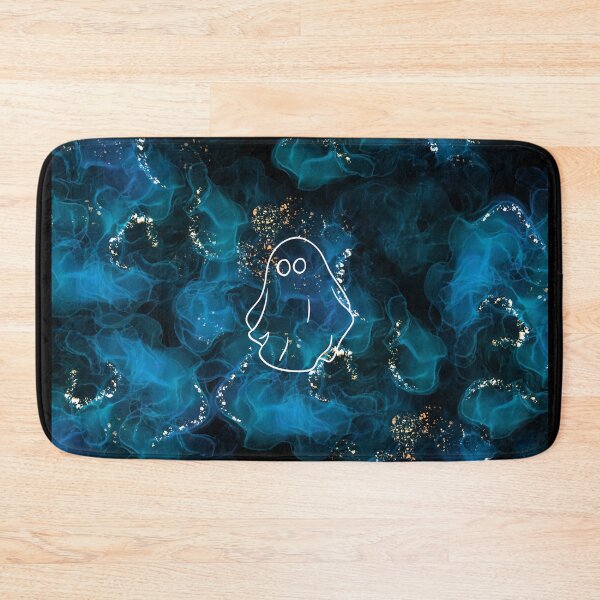 Item preview, Cute Baby Ghost in Blue and Gold Fog designed and sold by CreativNode.