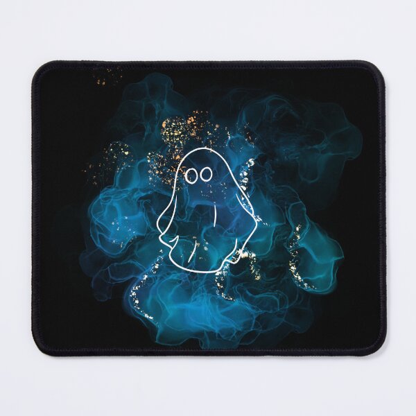 Item preview, Cute Baby Ghost in Blue and Gold Fog designed and sold by CreativNode.