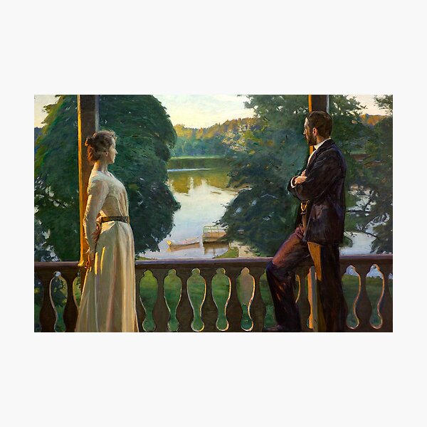 Item preview, Richard Berg. Nordic summer evening. designed and sold by likiska.