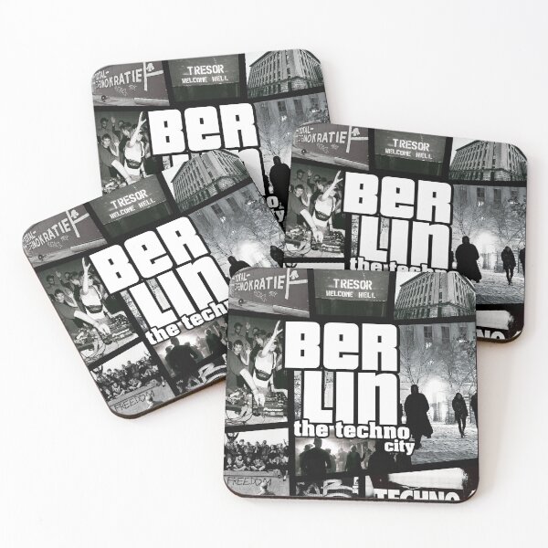 Item preview, Berlin - The Techno City designed and sold by DFerraz.