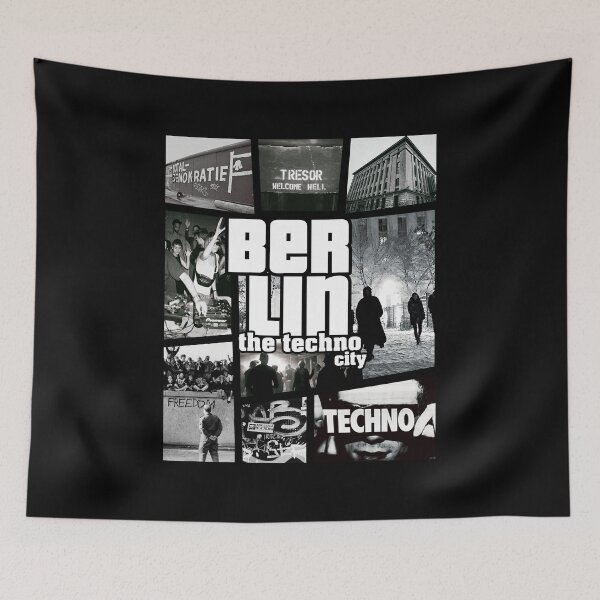 Item preview, Berlin - The Techno City designed and sold by DFerraz.