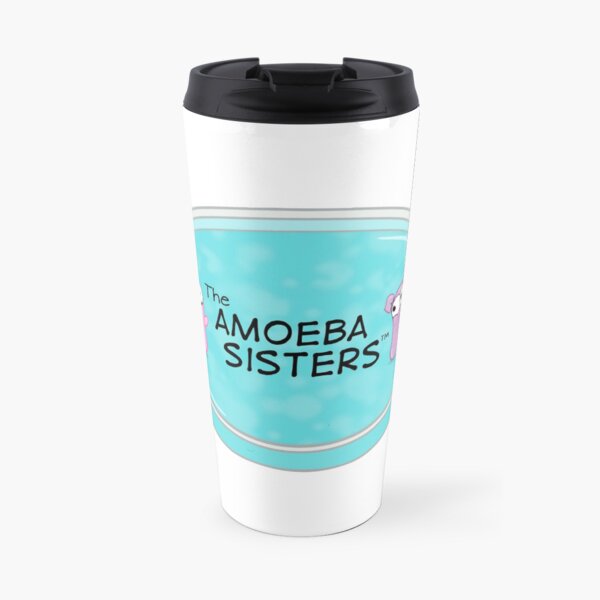 The Amoeba Sisters Travel Mug
